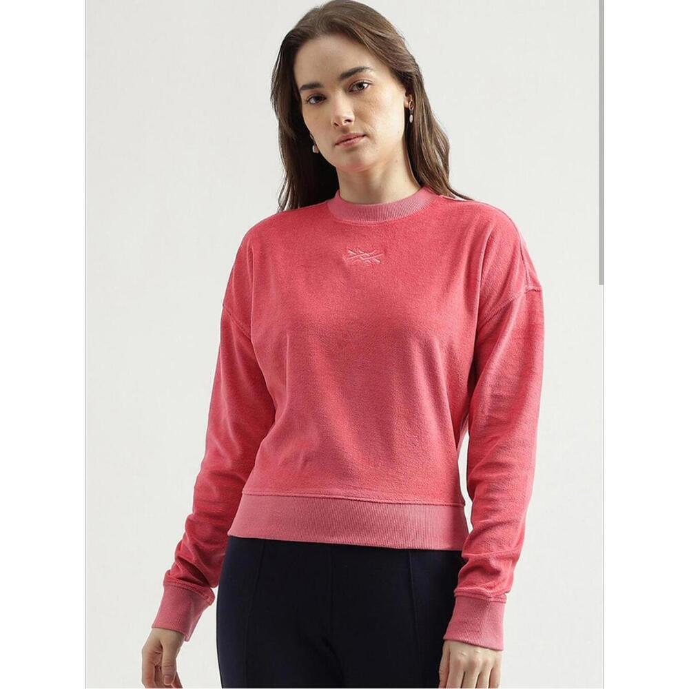 United Colors of Benetton Terrycloth Sweatshirt Top Casual Preppy Comfy Size XL